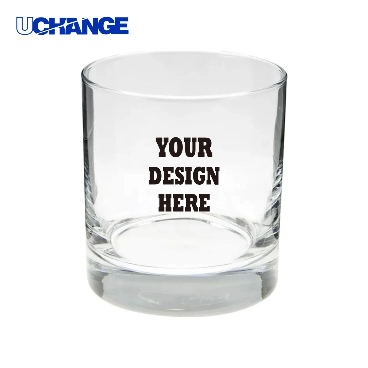 10oz Printed Fashion Glass Cup 1