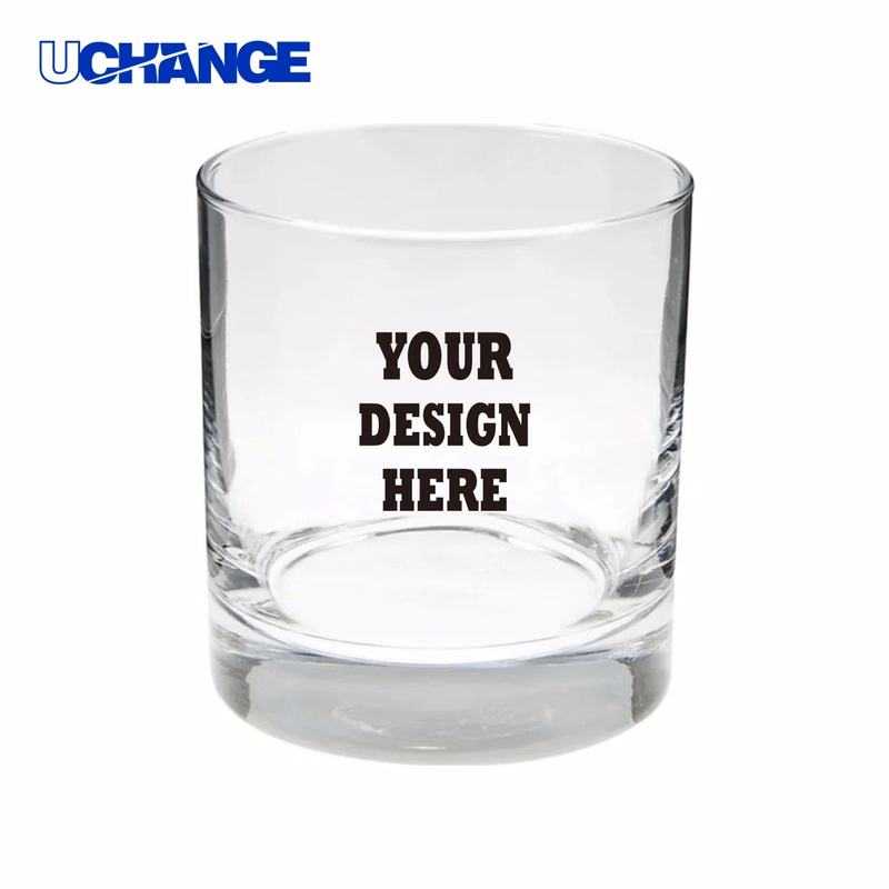 10oz Printed Fashion Glass Cup