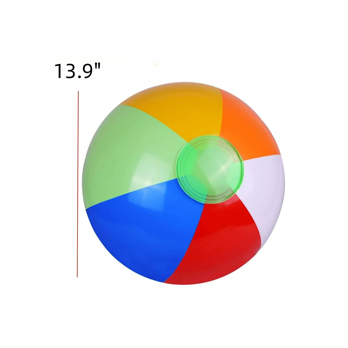 Rainbow Beach Balls 1