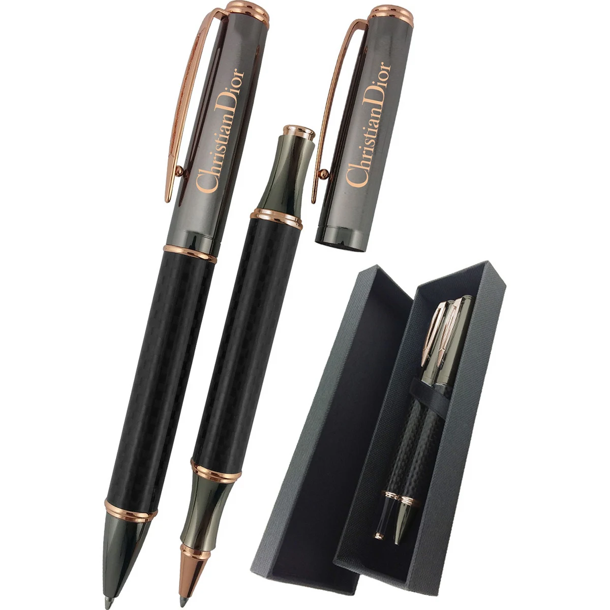 Carbon Executive Pen Set 1