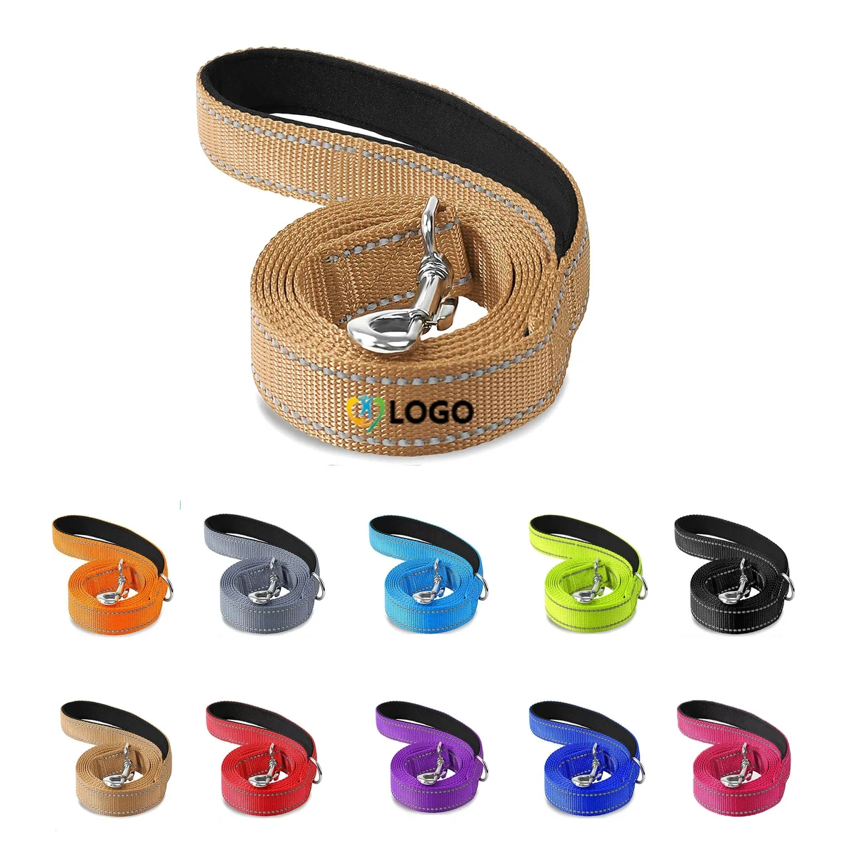 Reflective Dog Leash 6ft 1
