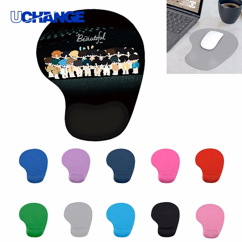 Silicone Full Color Wrist Rest Mouse Pad Mat