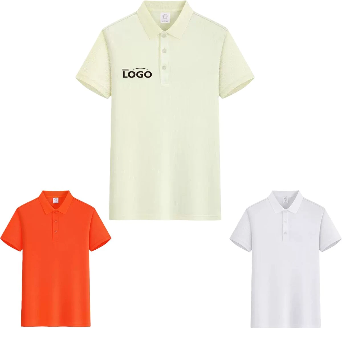 Crew-neck Short-Sleeve Work T-Shirt 1