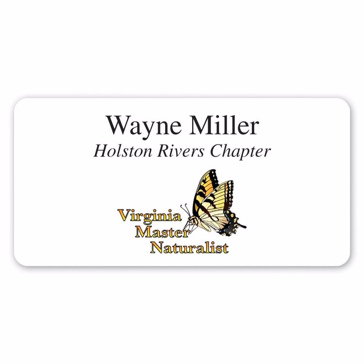 Laminated badge -Senior Care