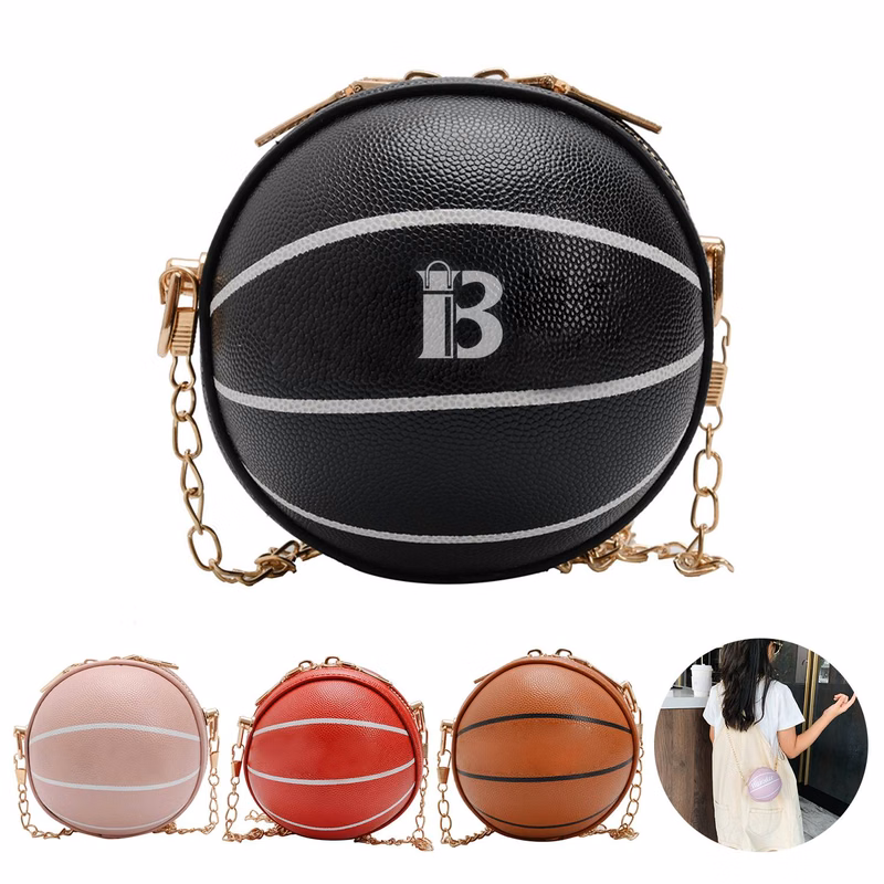 Children's Mini Fashion Chain Crossbody Basketball Bag