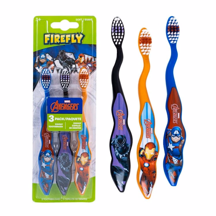 Marvel Avengers Toothbrushes Soft - 3 Pack