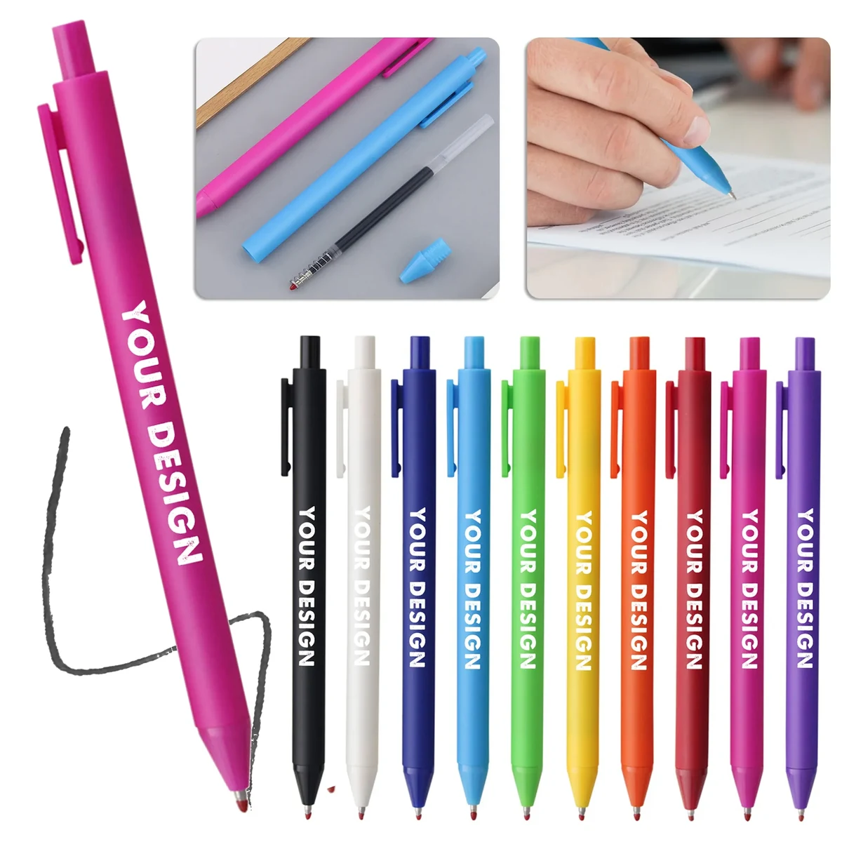 Candy Colors Soft Gel Pen 1