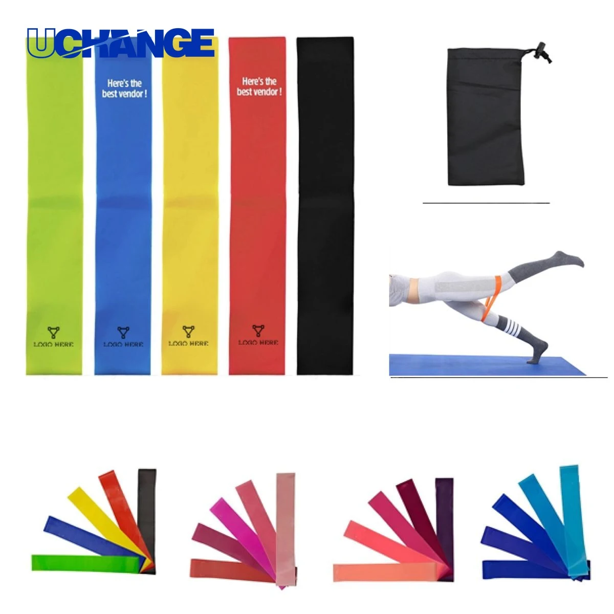 Fitness Resistance Band Set for Yoga 1