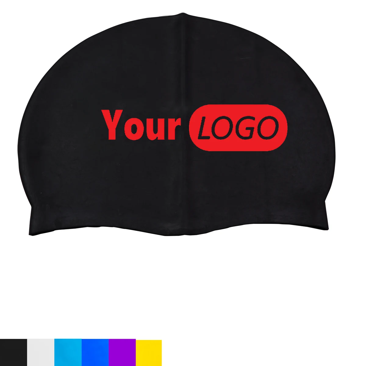 Comfortable Silicone Swim Cap 1