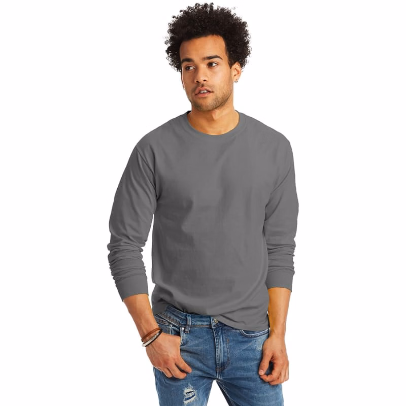 Hanes Adult Authentic-T Long-Sleeve T-Shirt