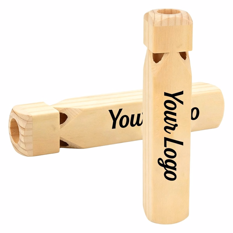 7.5" Four-Tone Wooden Whistle