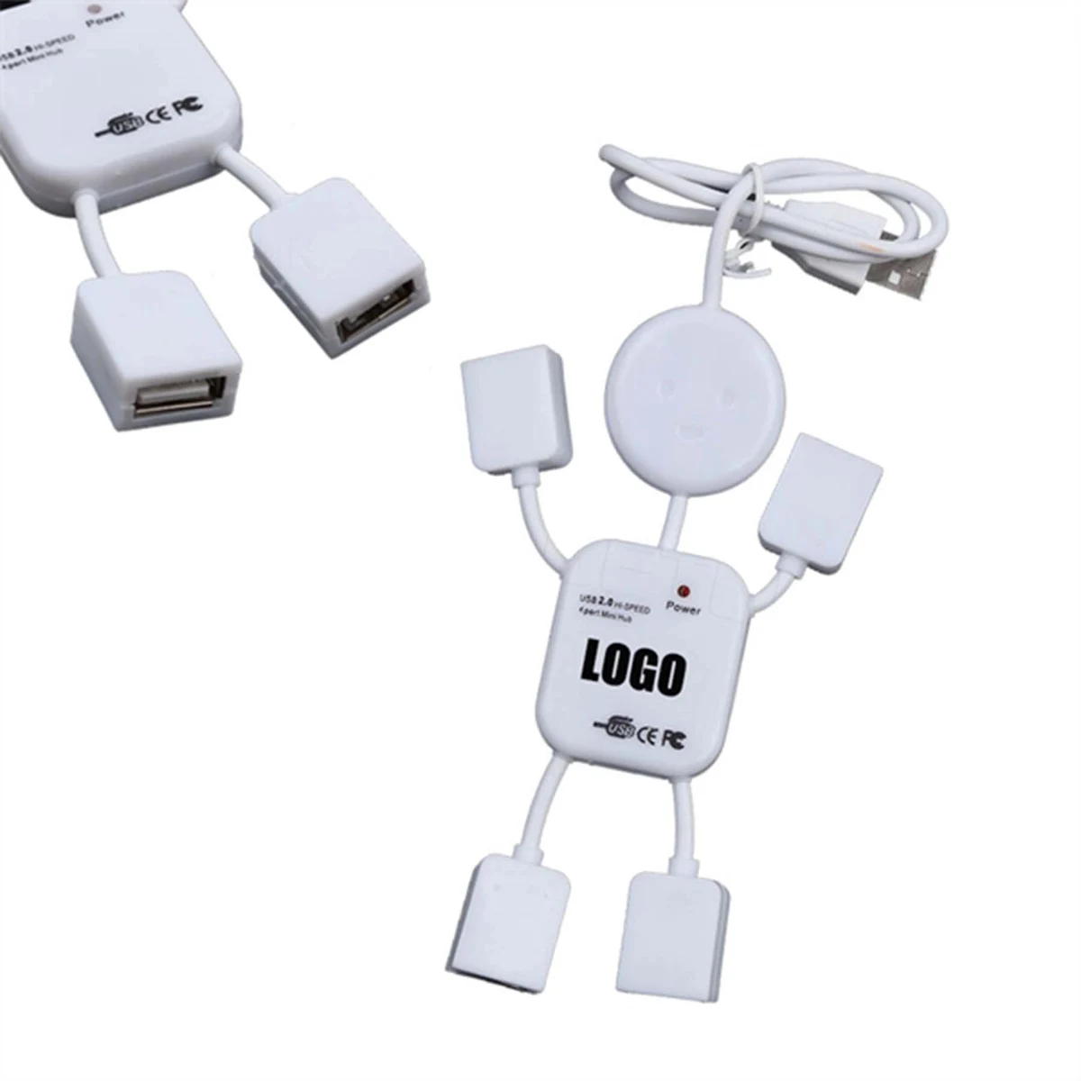 Human Shape 4 in 1 Ethernet Hub 1