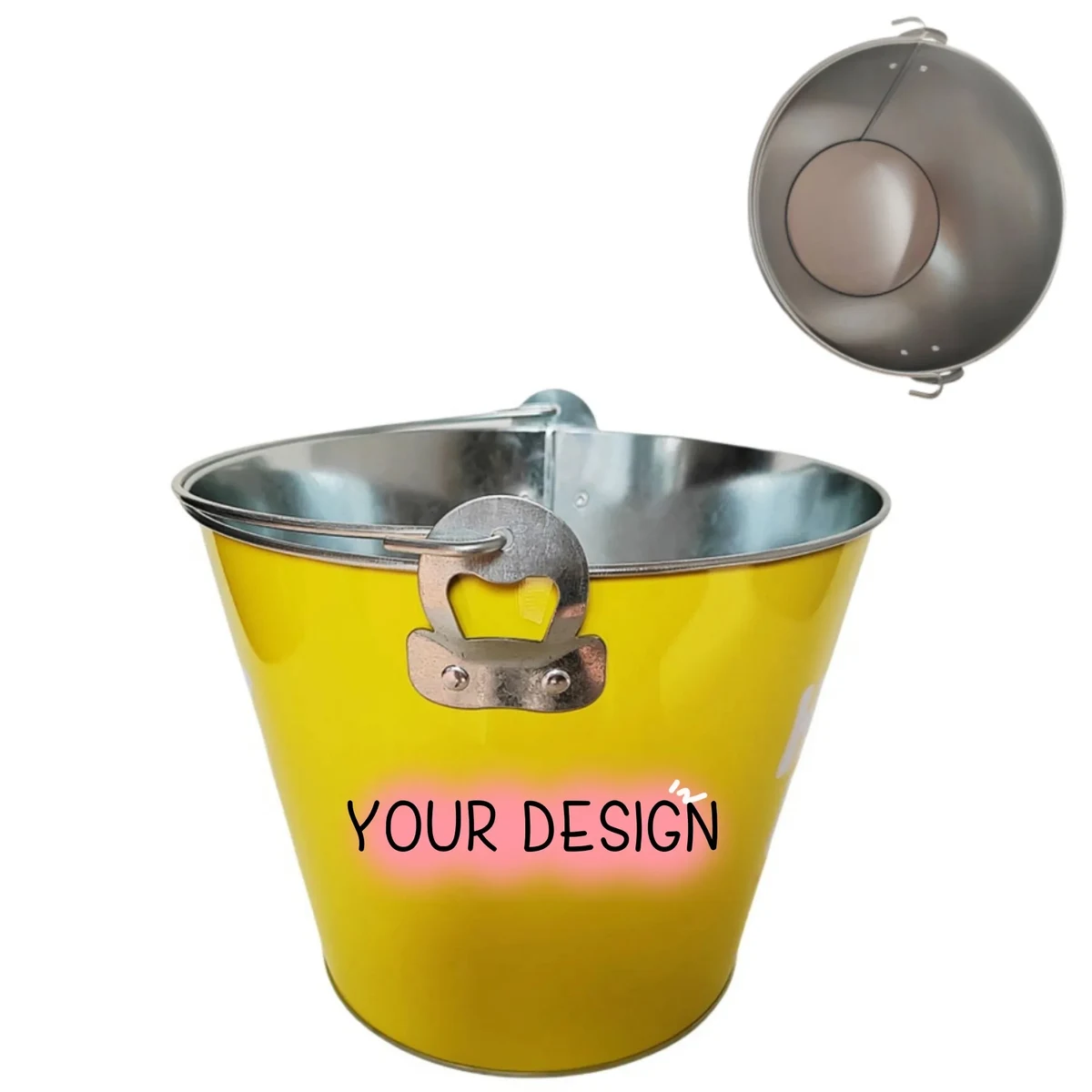 5 Liter Full Color Galvanized Iron ice bucket 1