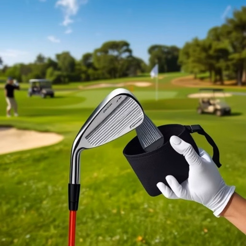 Golf Club and Golf Ball Cleaning Bag