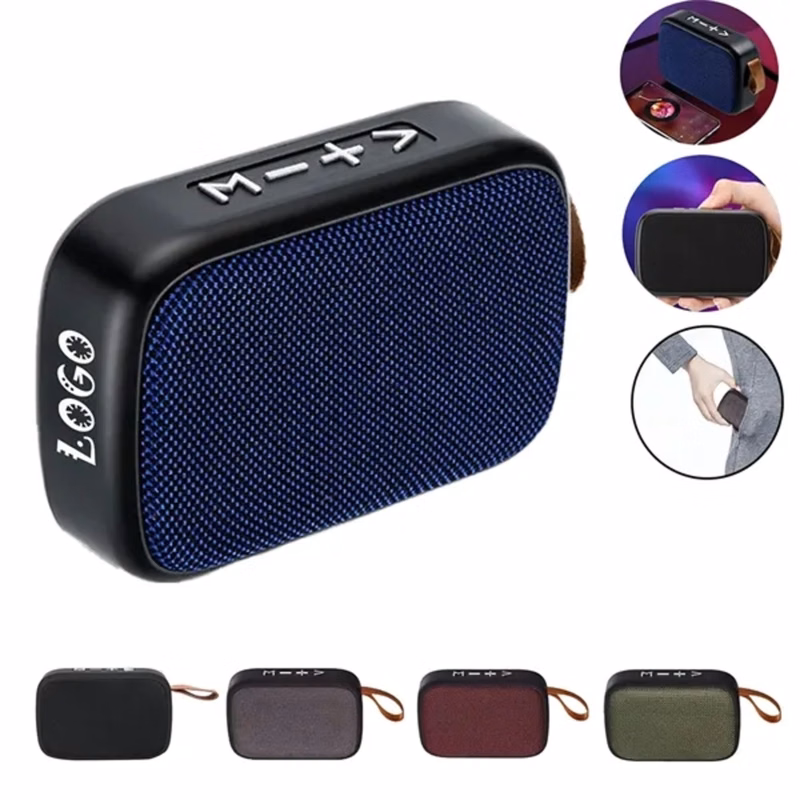 Portable Fabric Wireless Bluetooth Speaker With Lanyard