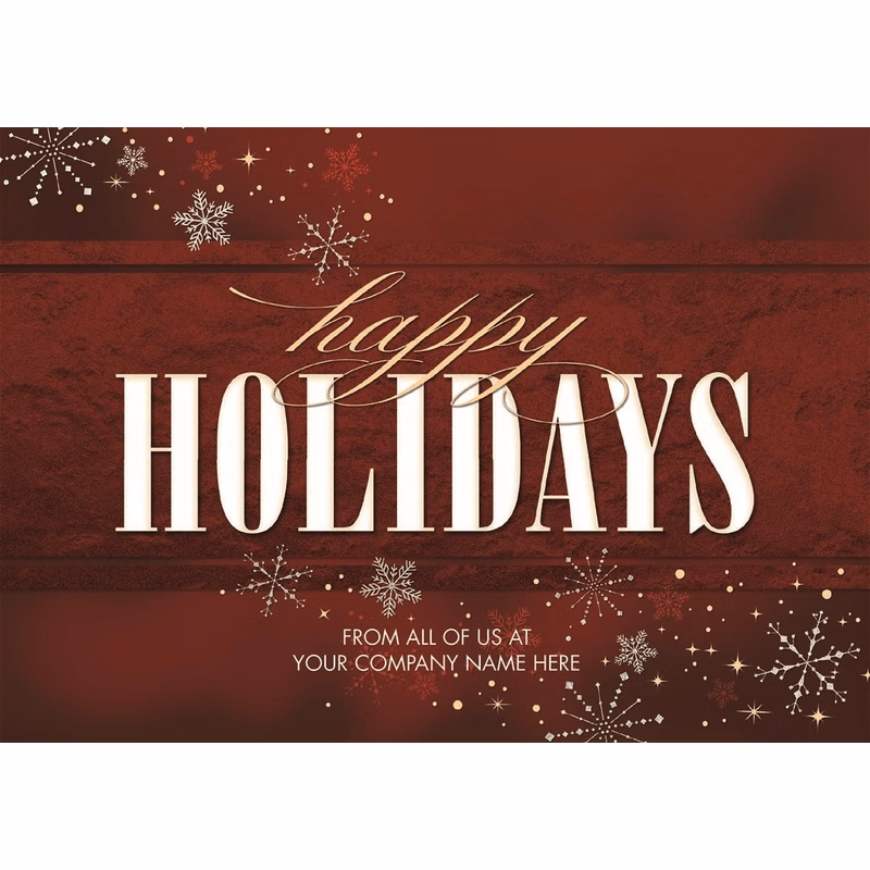 Boldly Delicate Holiday Greeting Cards