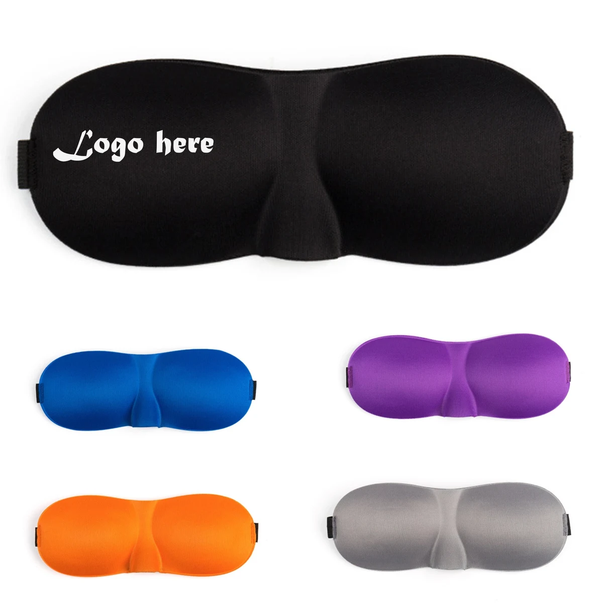 3D Contoured Shape Blindfold Mask 1