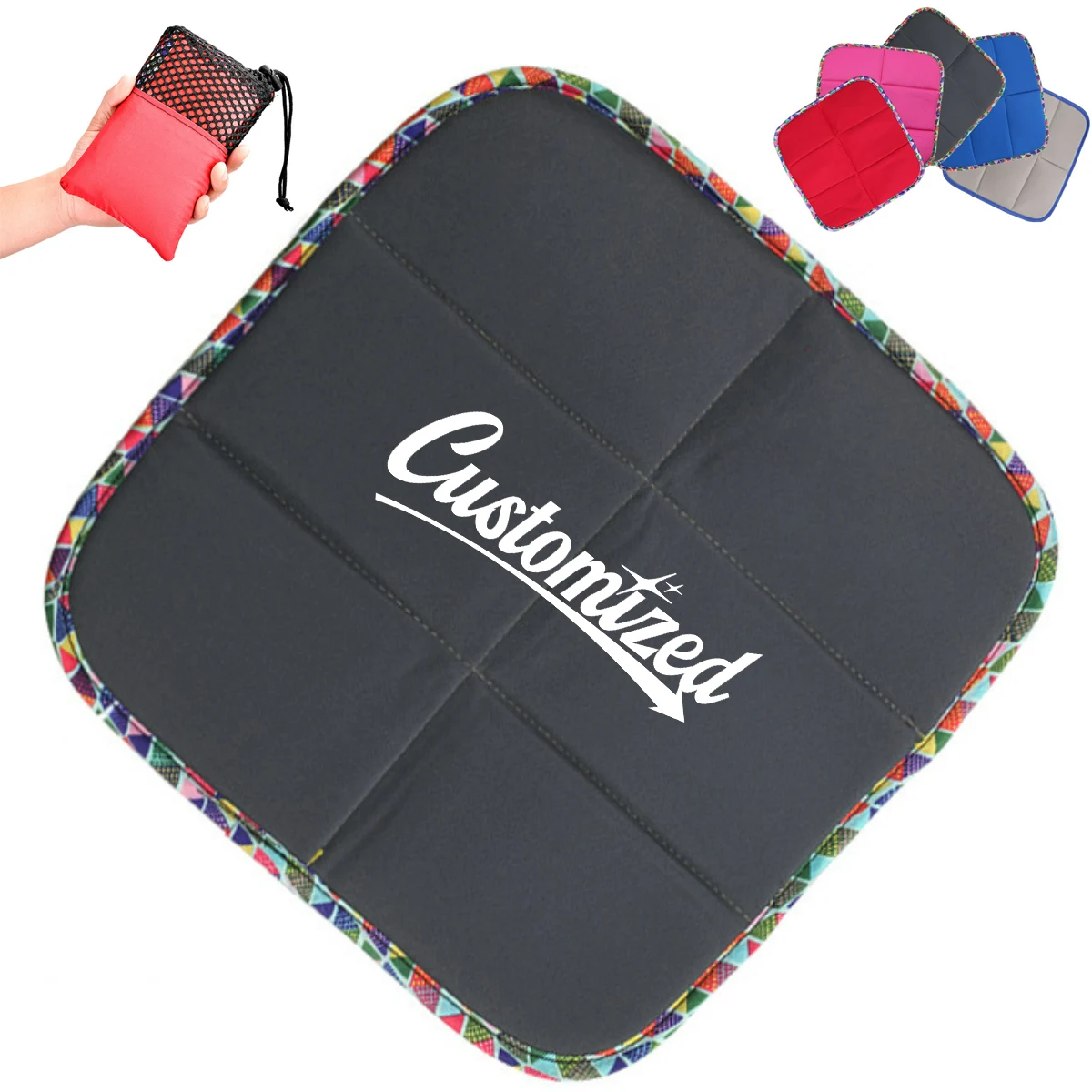 Portable Waterproof Folding Outdoor Seat Mat Pad with Pouch 1