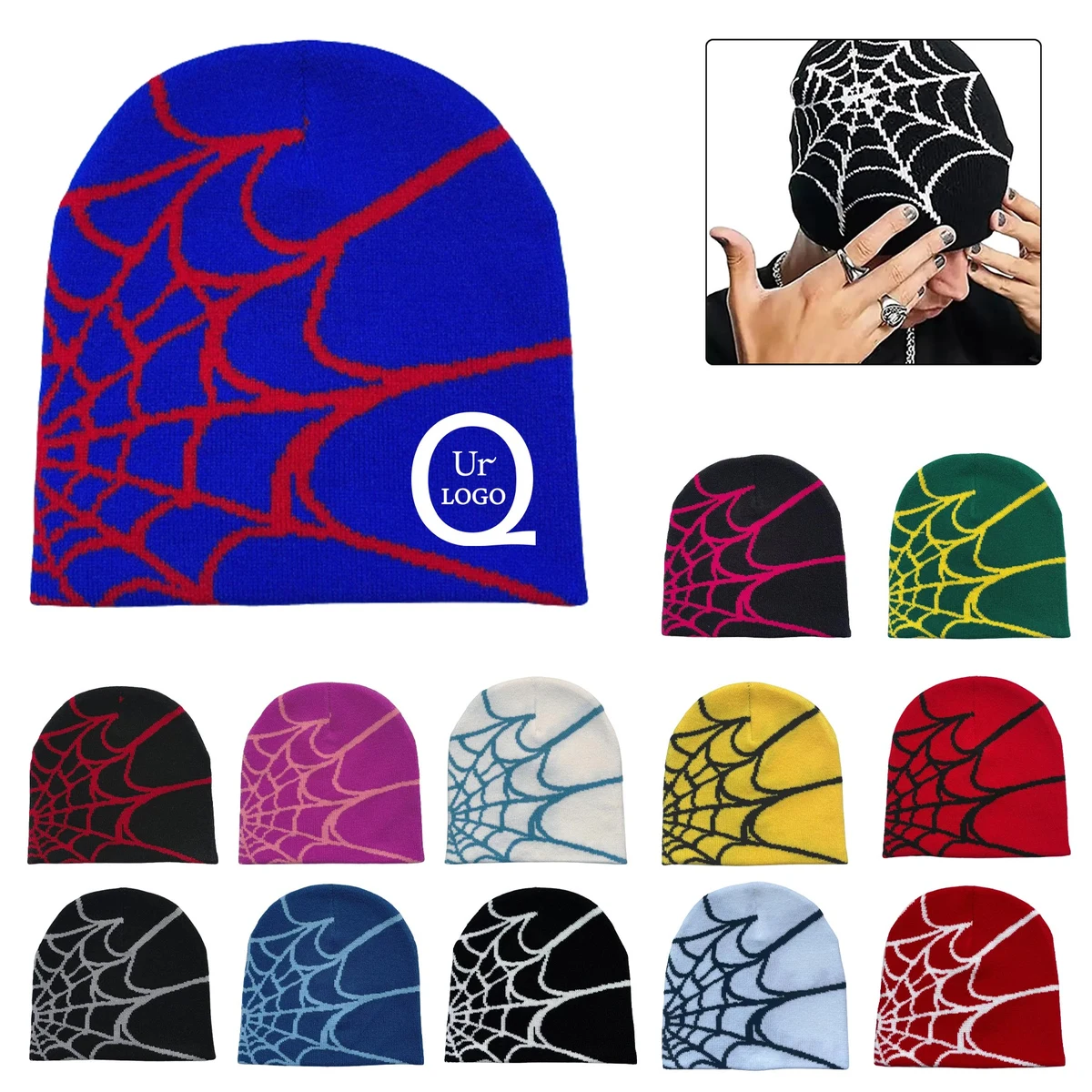 Soft Acrylic Knit Beanie 1