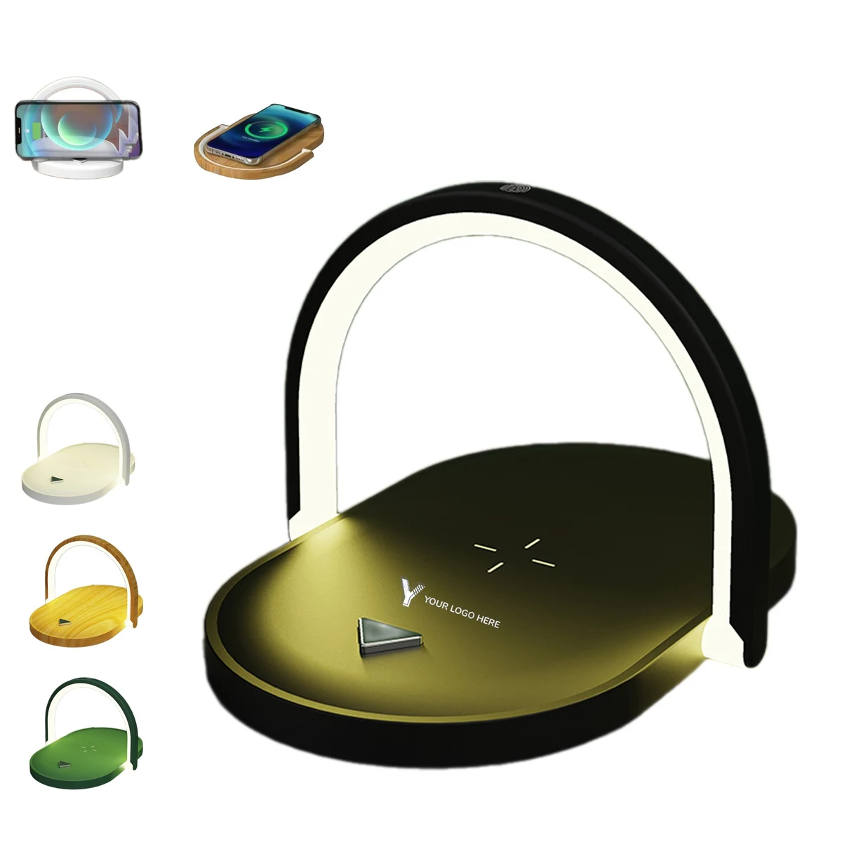 15W Qi Fast Wireless Charger With Night Light 1