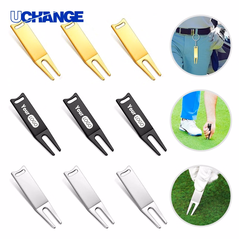 Portable Golf Green Divot Fork Tool