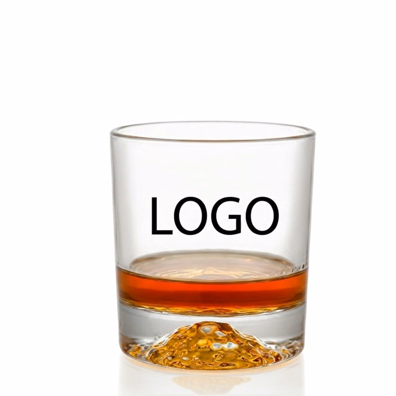 250ml Vintage Heavy Base Whiskey Glass