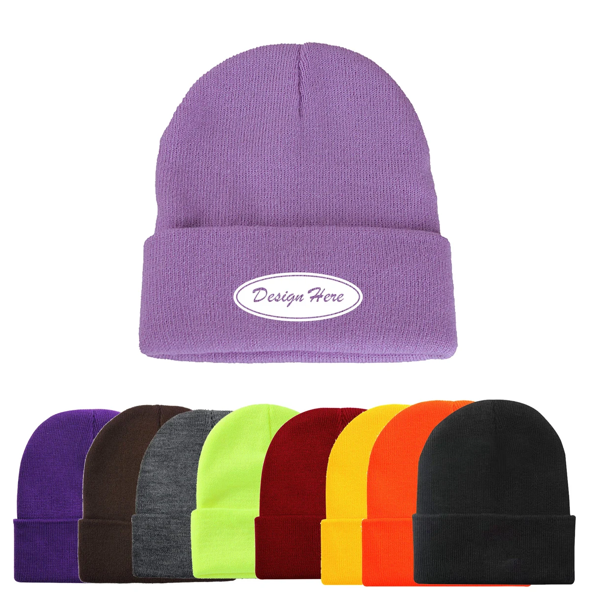 Unisex Warm Knit Beanie ?C Soft, Stretchy, and Stylish Winter Hat 1