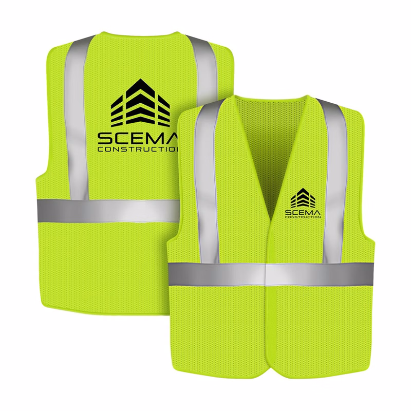 Custom Mesh Reflective Safety Vest