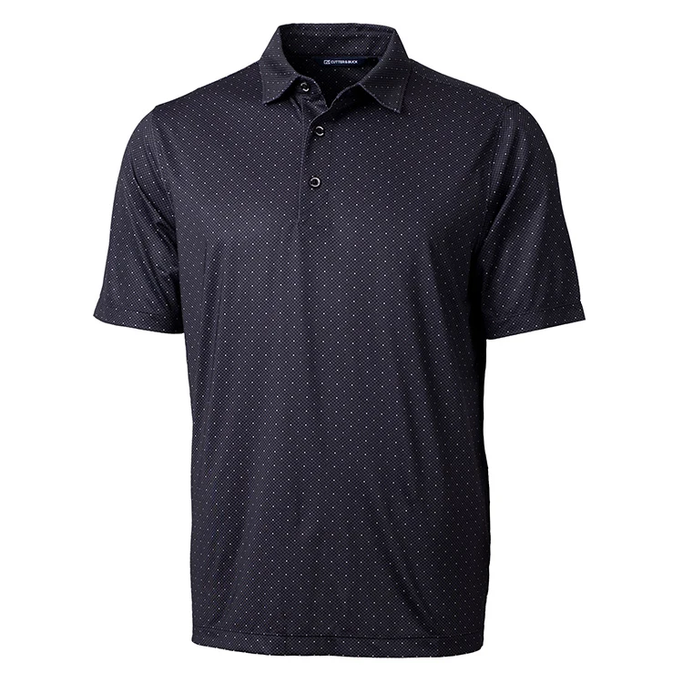 Cutter and Buck Men's Pike Polo Double Dot Print 1