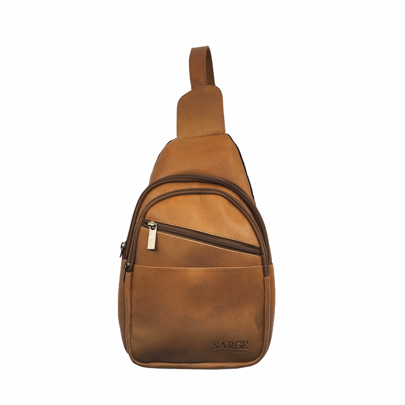 Dorian - Leather Crossbody Sling Bag