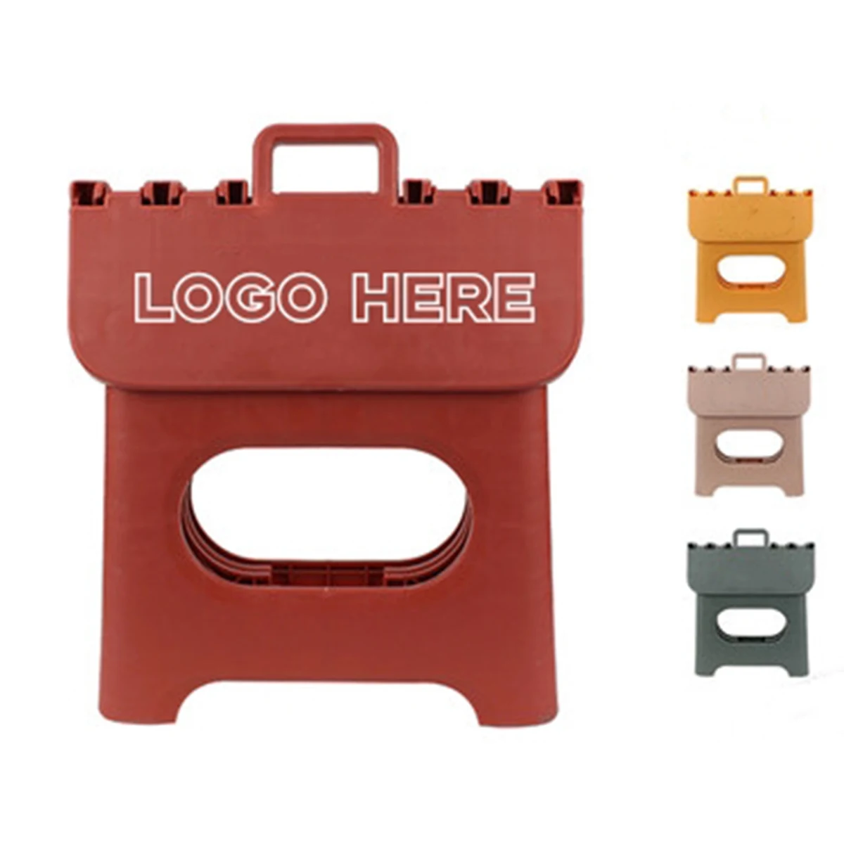 Folding Step Stool With Portable Handle 1