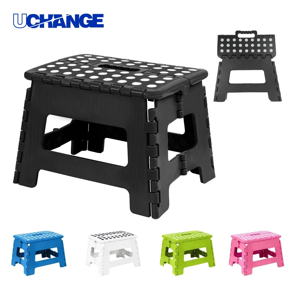 Folding Step Stool with Anti-Slip Surface 1