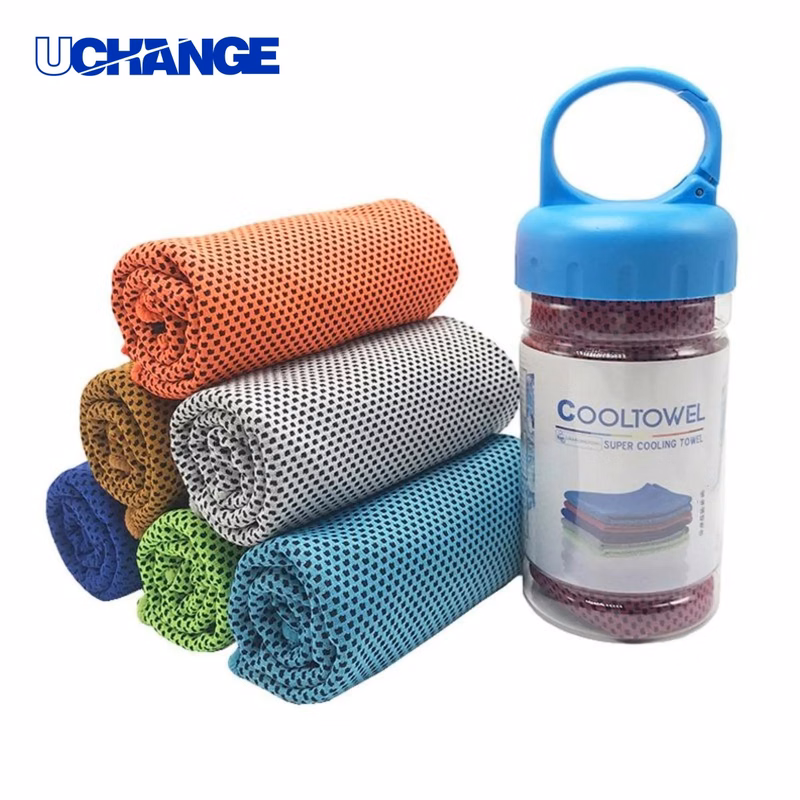 Mountaineering Bottle-Style Cooling Sports Towel