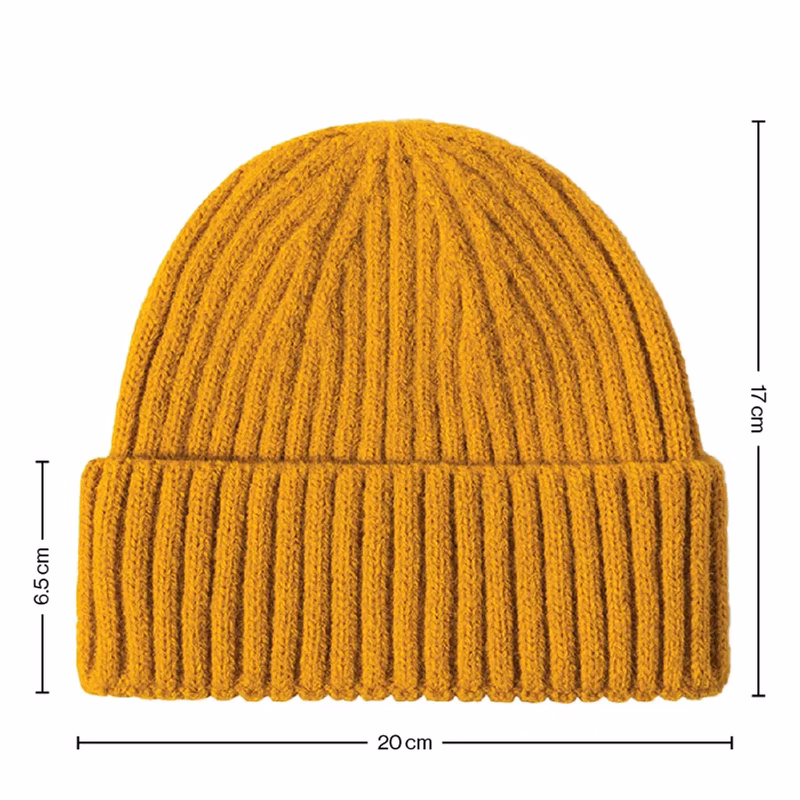Ritzy Wool Fiber Beanies