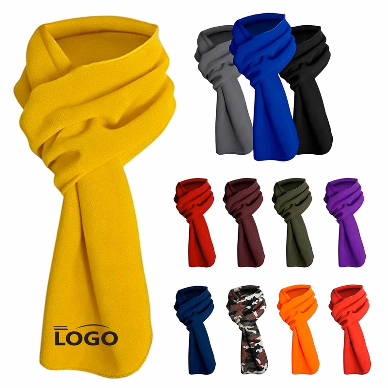 MOQ 10 Winter Soft Warm Fleece Scarf