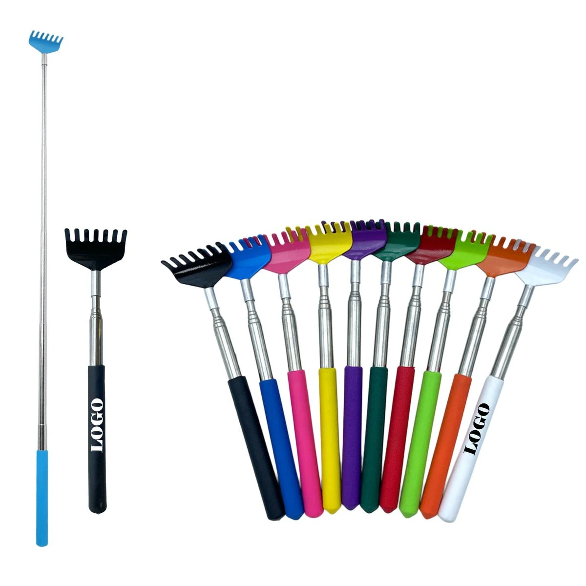 Extendable Stainless Steel Back Massager 1