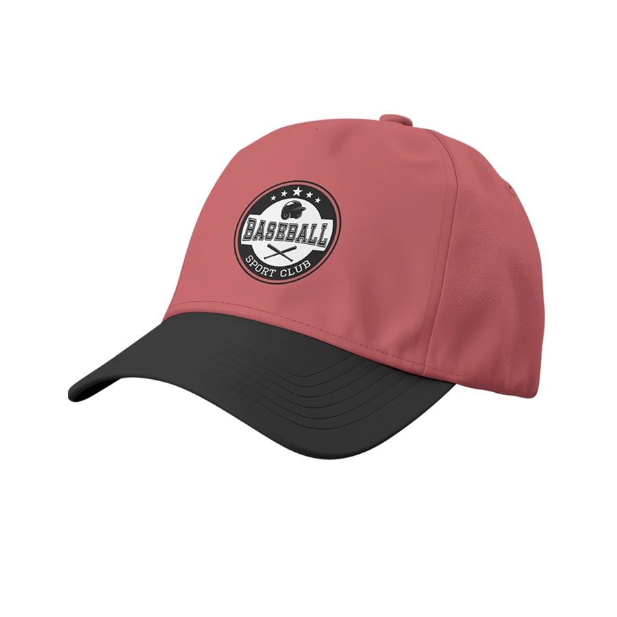 Premium Stock 2-Tone Organic Cotton 6-Panel Unstructured Cap 1