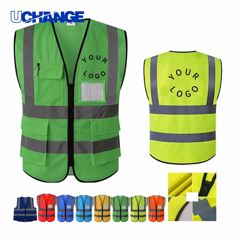Lightweight Reflective Safety Vest for Roadside Work