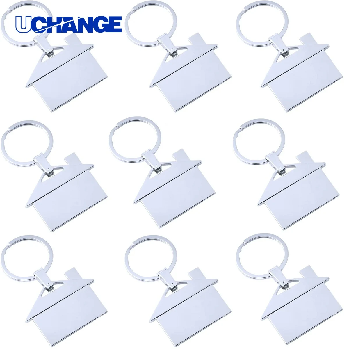 House Shaped Keychain 1