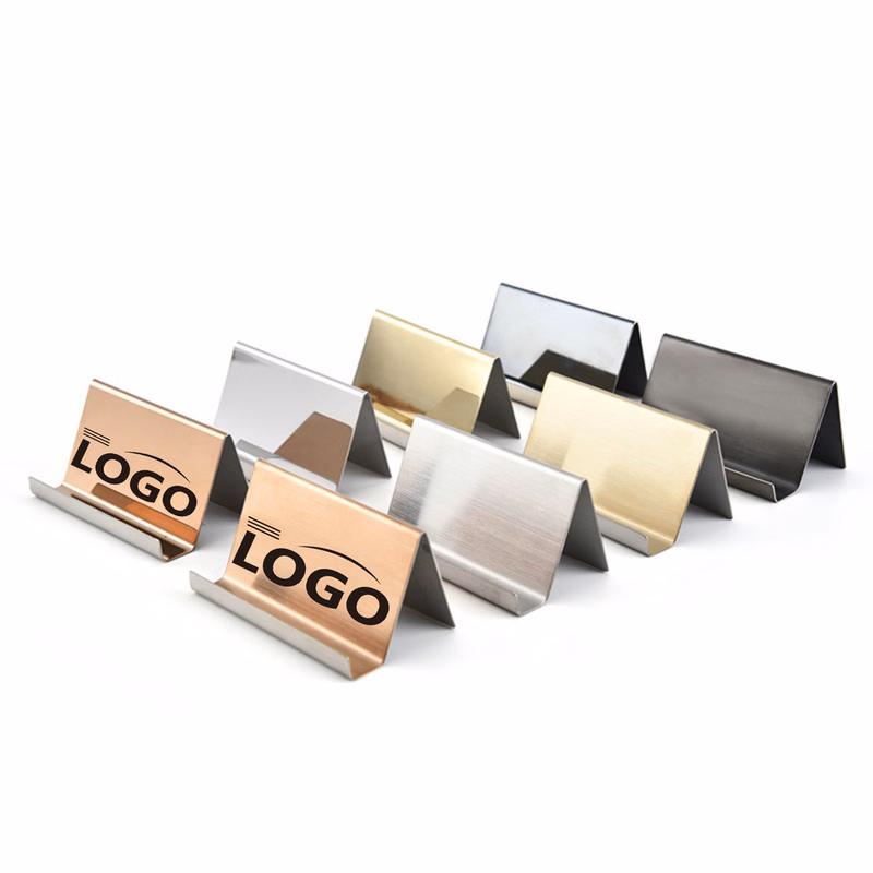 Sleek 304 Stainless Steel Business Card Holder