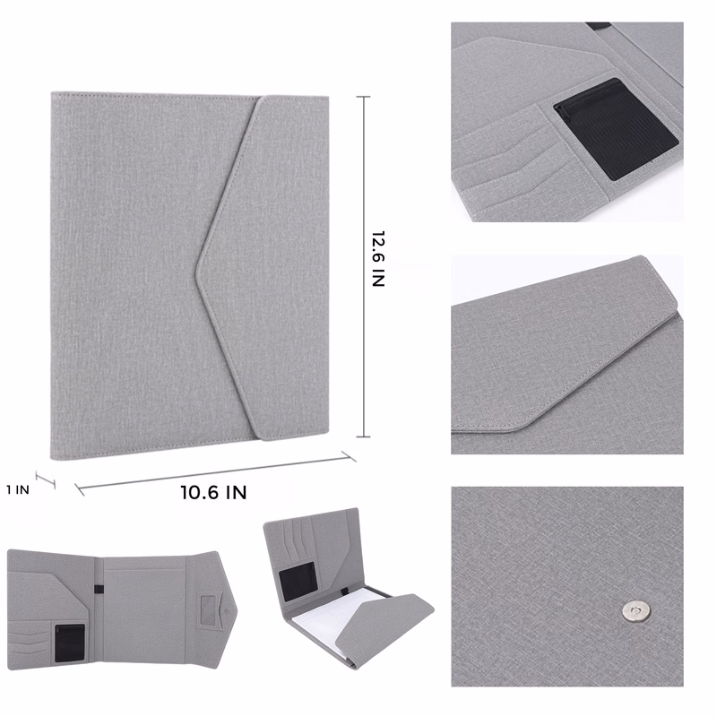MOQ 10 PCS Stylish Textured Document Bag