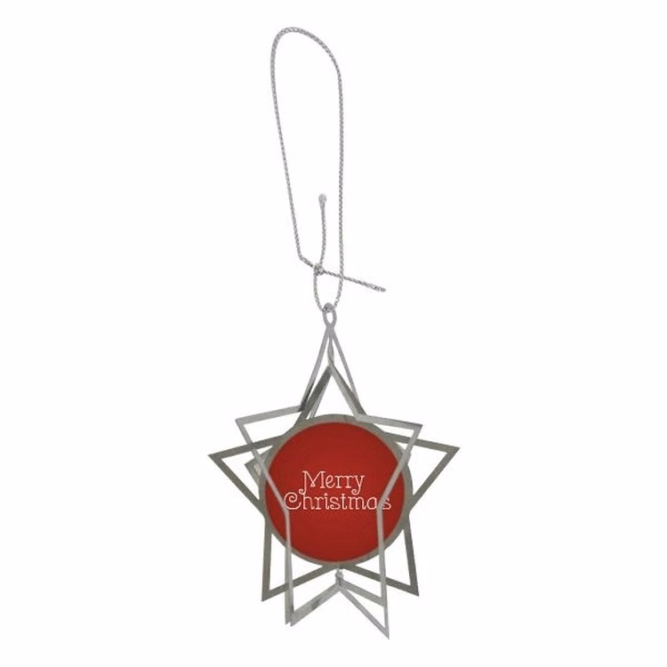 Star Holiday Ornament