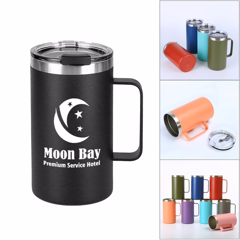 24 oz Vacuum Insulated Stainless Steel Coffee Mug