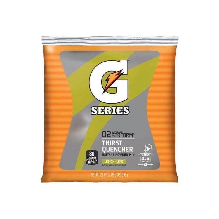 Gatorade Powder Drink Mix Lemon Lime 21oz