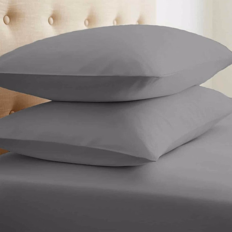 Bedding in a Bag - Gray Twin 6 Piece