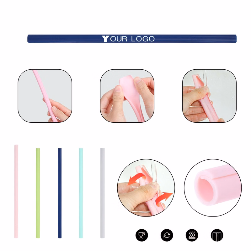 Silicone Reusable Straws 