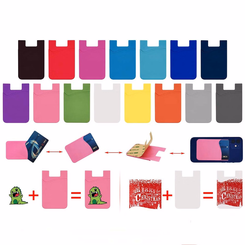 Card Holder Pocket For Back Of Phone