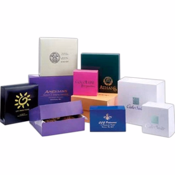 Imprinted Pastry Box (10"x10"x3")