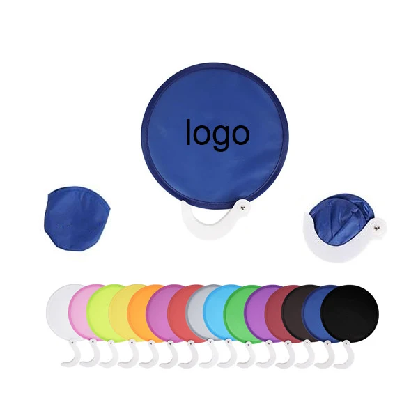 Collapsible Fan W/ Plastic Handle 1