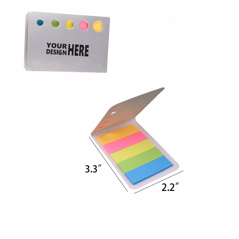 Eco-friendly Mini 3.3"L X 2.2"W Colored Strip-Shaped Sticky Notes